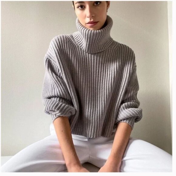 LUXURY ITALY Cashmere sweater Oversize NEW - Picture 7 of 16